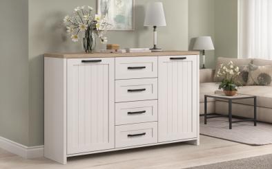 Comoda Bianca Comoda, L148 B37 H92 cm